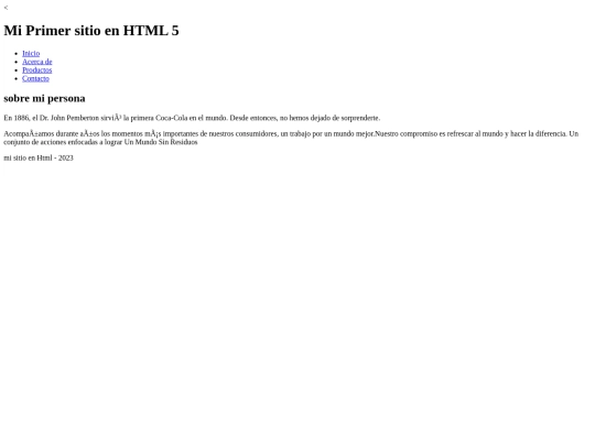 HTML 5 completo/a cerca de screenshot