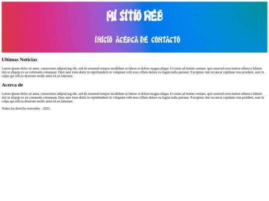 MENU screenshot