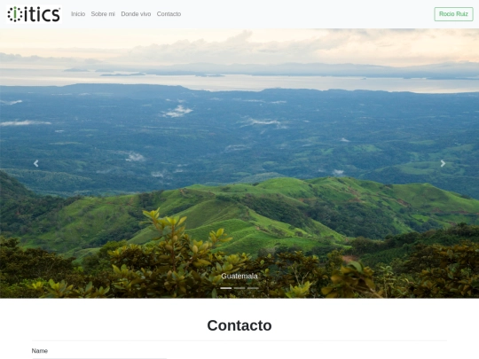 Proyecto Final/Contacto screenshot
