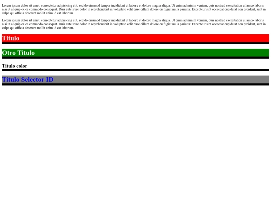 Selectores screenshot