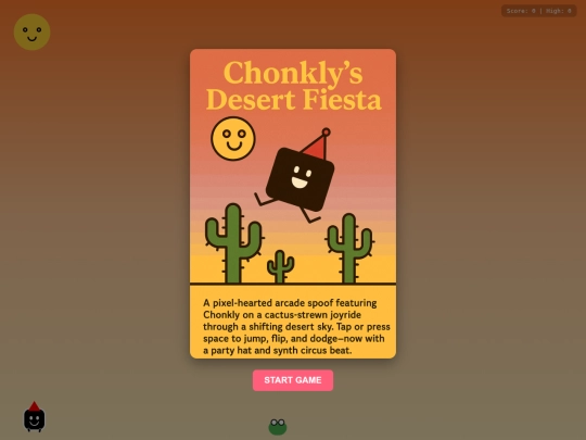 ChonklyDesertFiesta screenshot