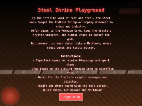 SteelShrineGrok screenshot