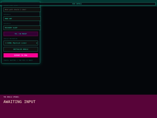 decision-oracle screenshot