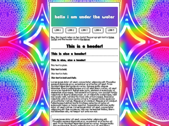 layouts/lsdvega screenshot