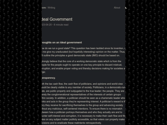 blog/entry/idealgovernment screenshot