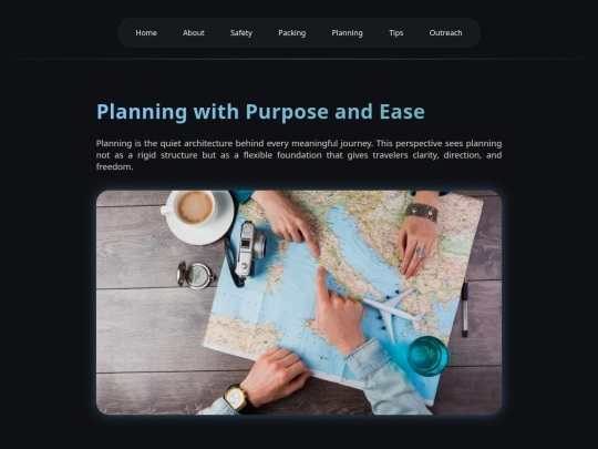 planning screenshot