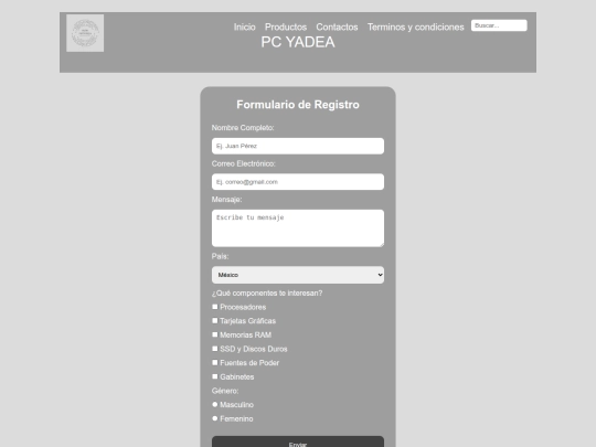 contactos screenshot