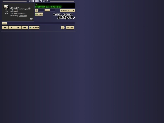 webdeck-player screenshot