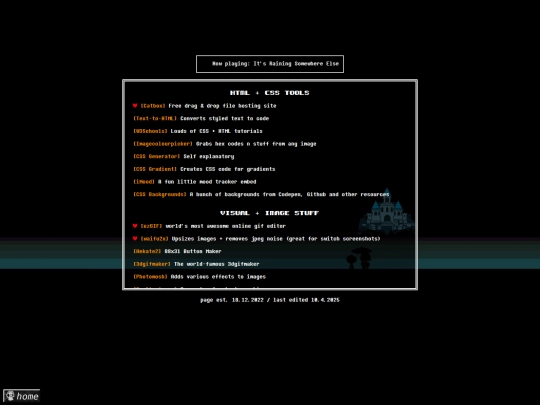 resources screenshot