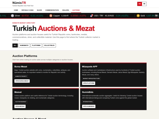 auctions screenshot