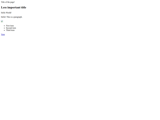 index screenshot