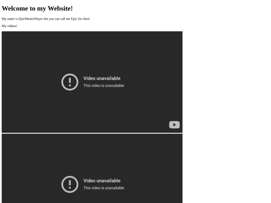 EpicsWebsite screenshot