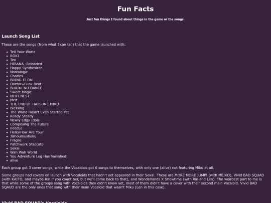 fun-facts screenshot