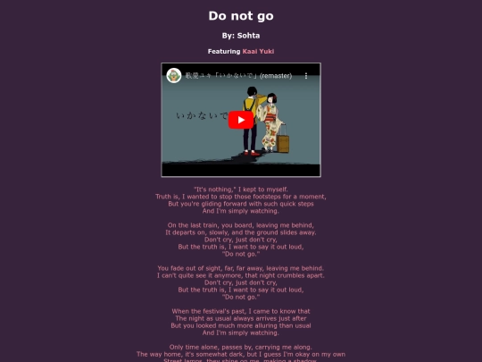 song-pages/ln/do-not-go-original screenshot