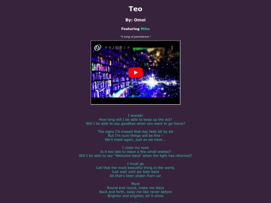 song-pages/ln/teo-original screenshot