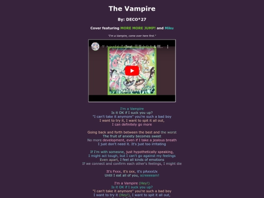 song-pages/mmj/the-vampire-sekai screenshot