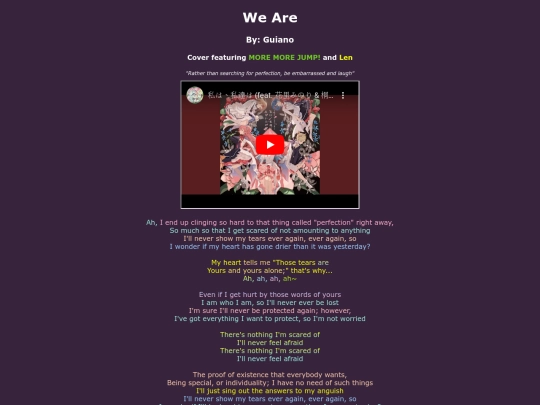 song-pages/mmj/we-are-sekai screenshot