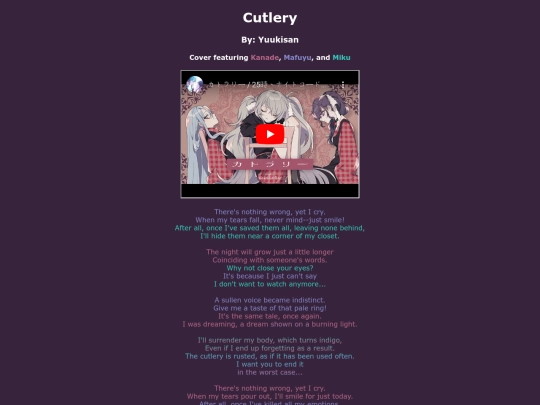 song-pages/n25/cutlery-sekai screenshot