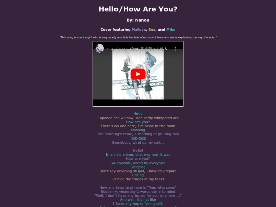 song-pages/n25/hello-how-are-you-sekai screenshot