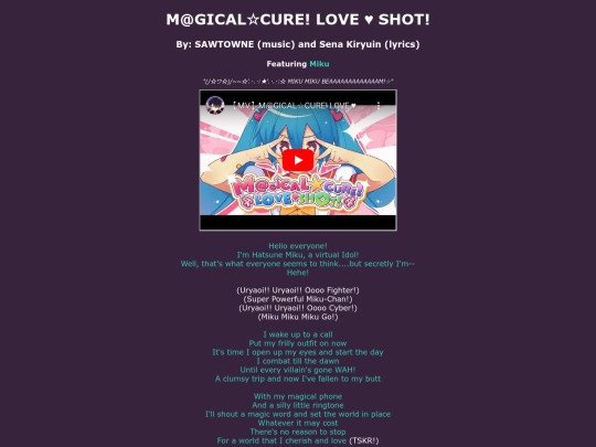 song-pages/non-pjsk/magical-cure-love-shot screenshot