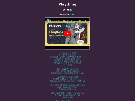 song-pages/non-pjsk/plaything screenshot