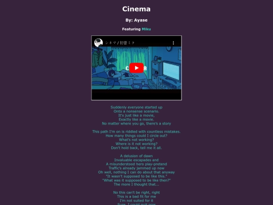 song-pages/vbs/cinema-original screenshot