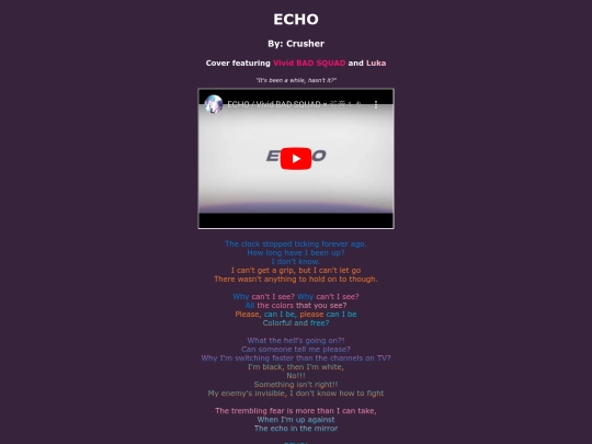 song-pages/vbs/echo-sekai screenshot