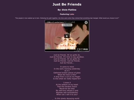 song-pages/vbs/just-be-friends-original screenshot