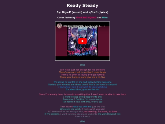 song-pages/vbs/ready-steady-sekai screenshot