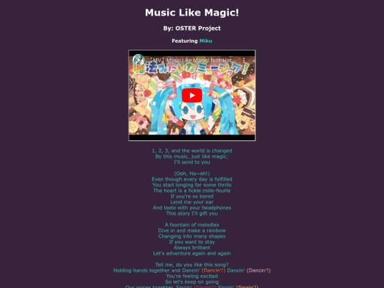 song-pages/virtual-singer/music-like-magic screenshot