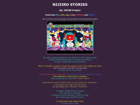 song-pages/wxs/nijiiro-stories-original screenshot