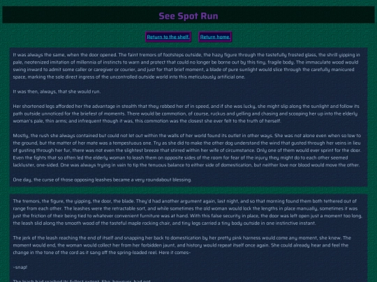 fiction/spot screenshot