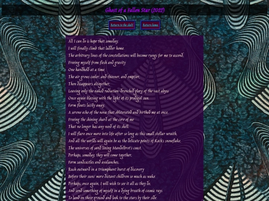 poetry/fallen-star screenshot