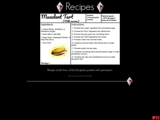 recipes/MuculentTart-Milk screenshot