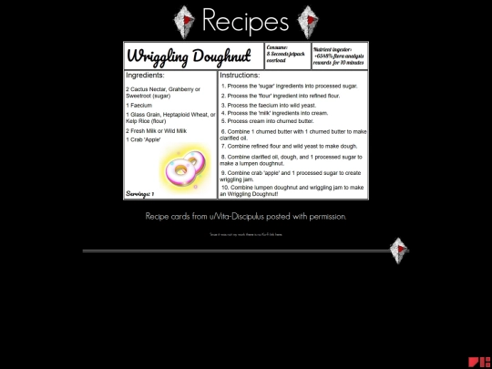 recipes/WrigglingDoughnut screenshot
