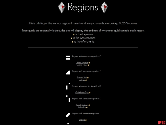 regions screenshot