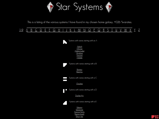 systems screenshot