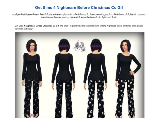 get-sims-4-nightmare-before-christmas-cc-gif screenshot