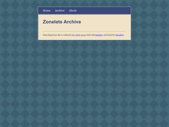 archive screenshot