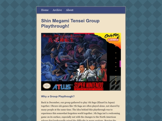 posts/2020-1-28-Shin-Megami_Tensei_Group_Playthrough screenshot