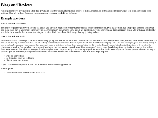 Review screenshot
