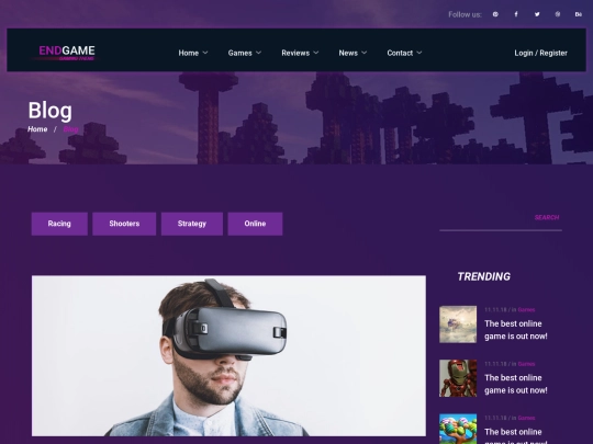 blog screenshot