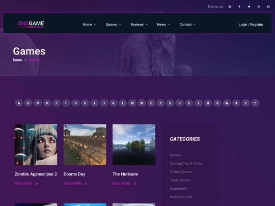 games screenshot