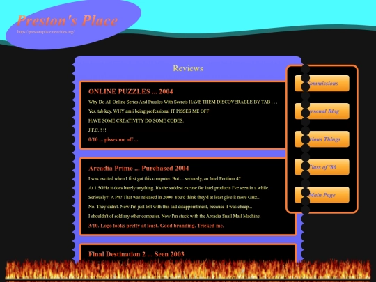 reviews screenshot