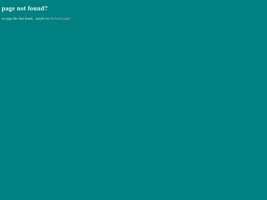 not_found screenshot