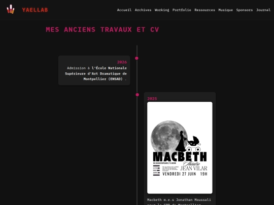 archives screenshot