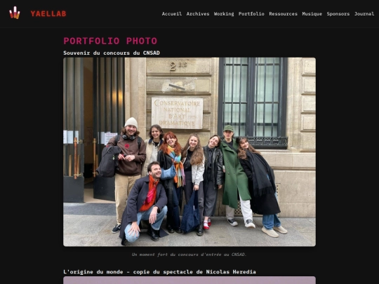 portfolio screenshot