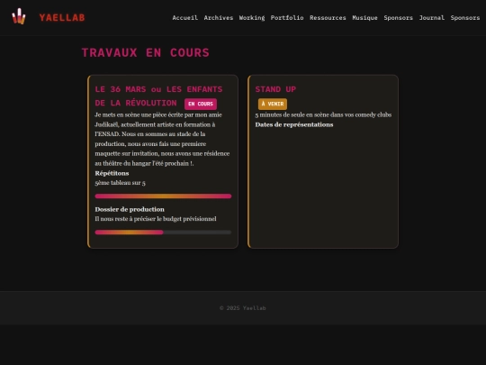 working screenshot