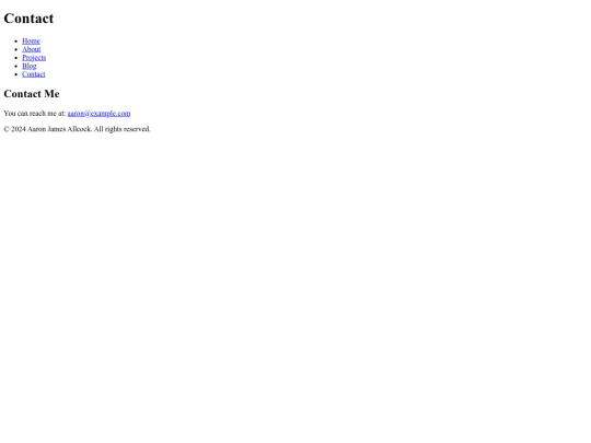 contact screenshot