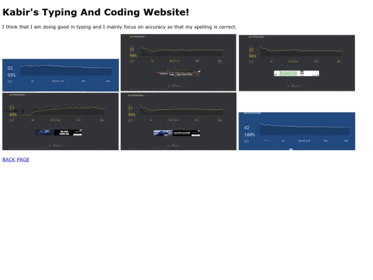 typing screenshot